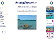 Tablet Screenshot of campingsardinien.de